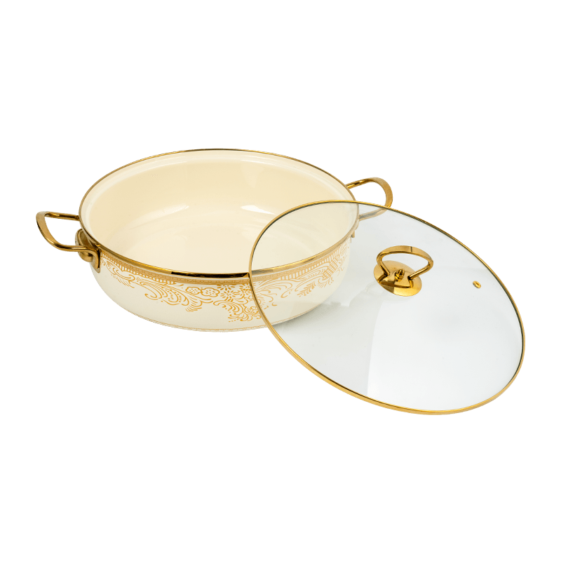 406D Эмали из нержавеющей стали круглый обод.